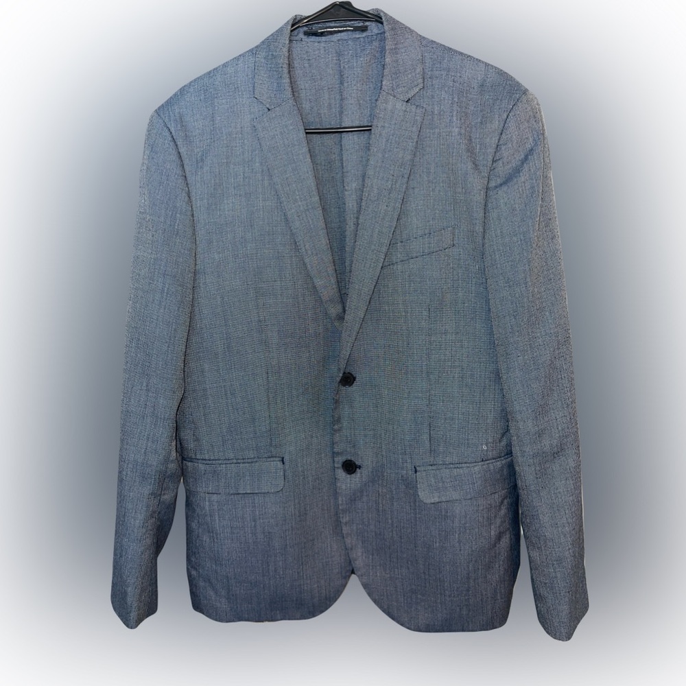 Like New H&M Slim Fit Gray Blazer